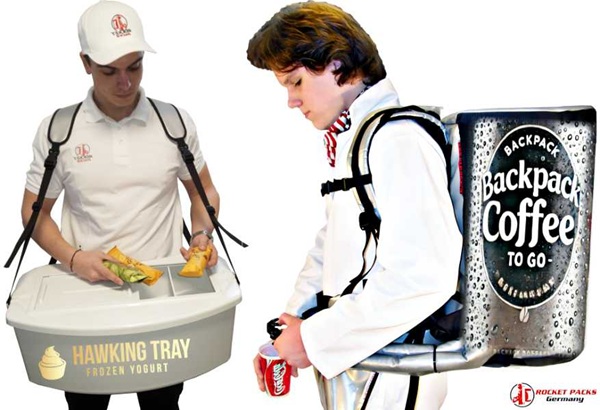 Belly vendor’s tray by Rocketpacks featured at the Carnival Trade Fair and Cinema Marketing activation at Navy Pier, offering a dynamic, on-the-go solution for brand engagement in one of Chicago’s most iconic waterfront venues. This hands-free, custom-branded tray is ideal for distributing snacks, beverages, or promotional merchandise to fairgoers and movie enthusiasts, blending mobile convenience with visual impact. Designed for experiential marketing in high-traffic entertainment environments, the Rocketpacks belly tray enables personal interaction, real-time sampling, and impulse engagement—making it a powerful tool for cinema promotions, product launches, and themed carnival experiences. Perfect for brands aiming to capture attention and create lasting impressions at the intersection of culture, entertainment, and commerce.